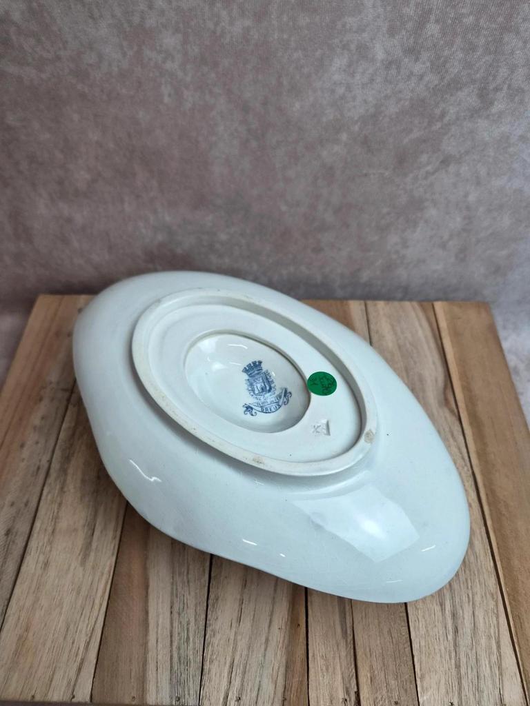 Grande saucière ancienne Gien – Terre de Fer – modèle Dreux