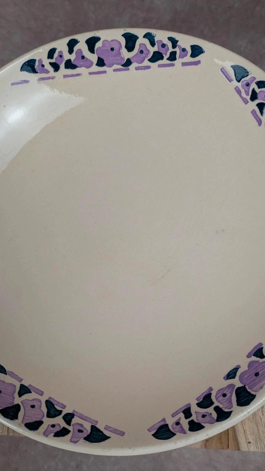 Coupe compotier sur pied Longchamp Terre de Fer modèle Cannes