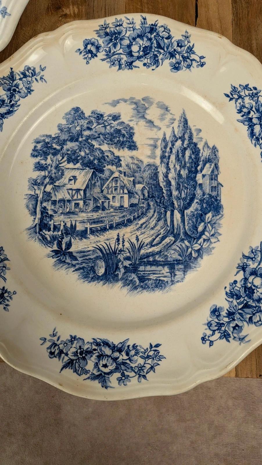 Lot de 2 assiettes Santiago – Moulin des Loups