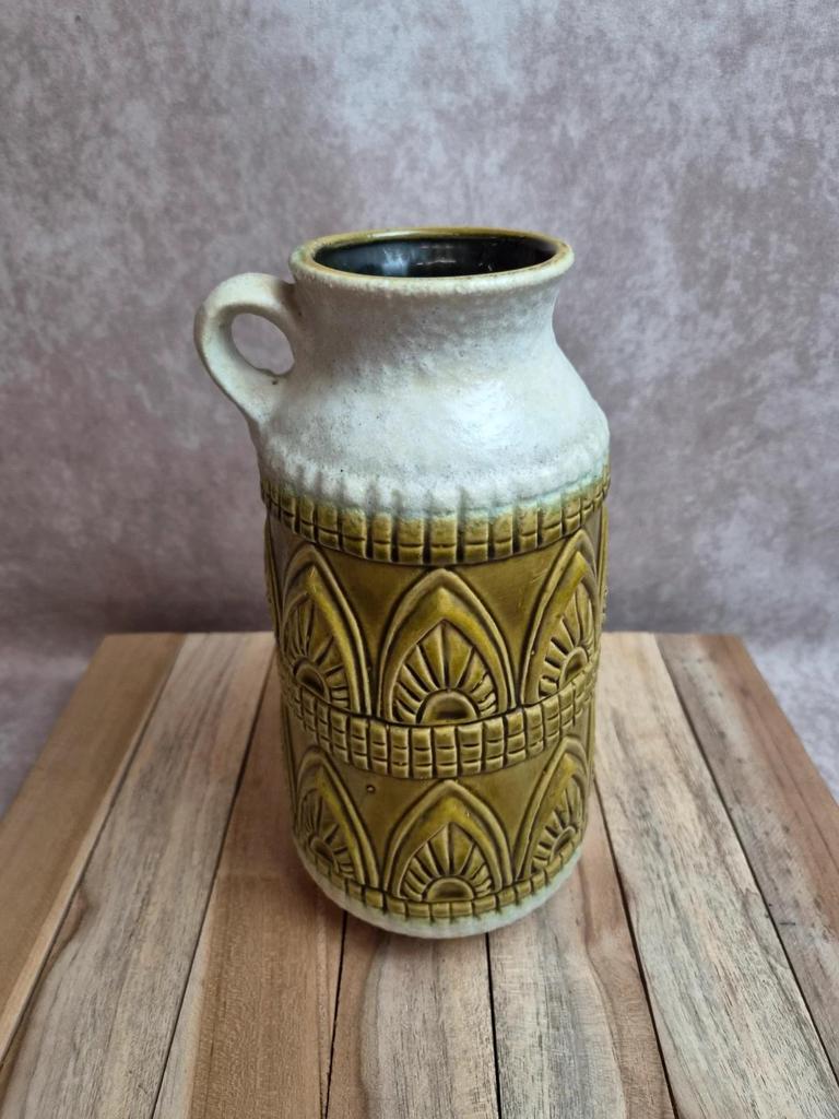 Vase West Germany U-keramik 1781/25 – Céramique vintage années 70