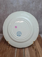 Assiette ancienne Gien Xixe – Grand Dépôt E. Bourgeois Paris – Terre de fer