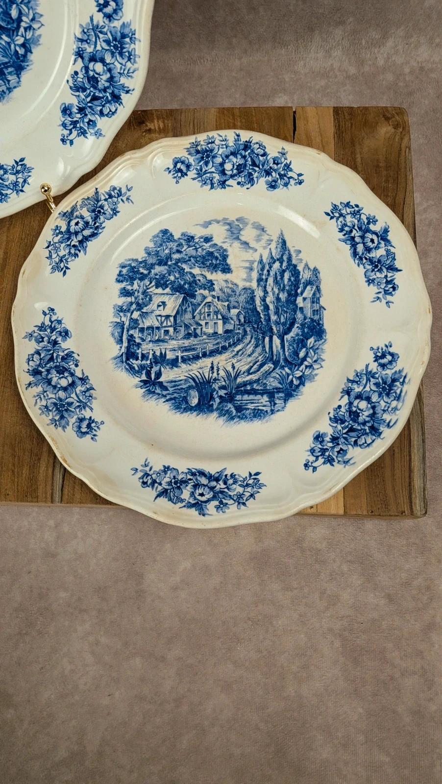Lot de 2 assiettes Santiago – Moulin des Loups