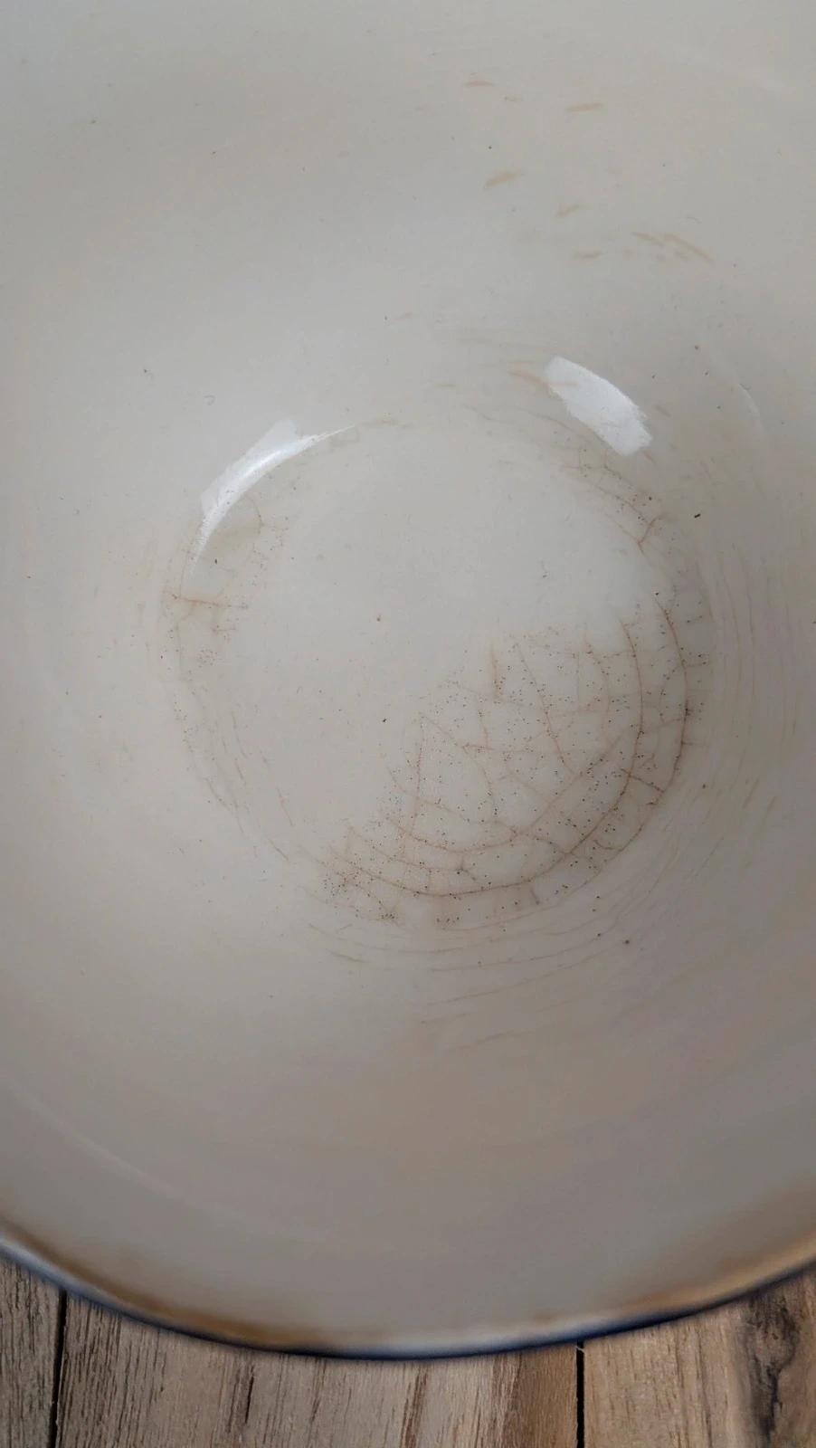 Tasse ancienne Sarreguemines bleu & blanc – Faïence française