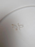 Lot de 6 assiettes plates vintage Niderviller style Capron Vallauris