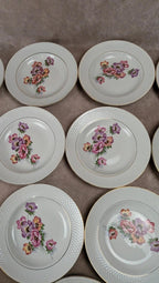 Lot de 11 assiettes creuses Trieste – Moulin des Loups