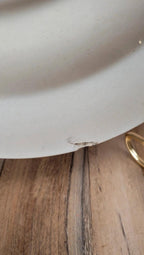 Assiette creuse Longchamp – modèle Panier – terre de fer