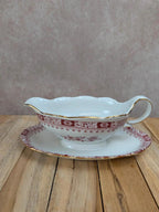 Saucière Seltmann Weiden Bavaria Theresia rouge