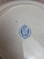 Lot de 4 assiettes plates anciennes anglaises B.p.w.&m. Milan – Terre de fer