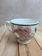 Lot de 2 tasses anciennes terre de fer Creil et Montereau – Xixe