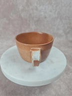 Tasse vintage en grès artisanal