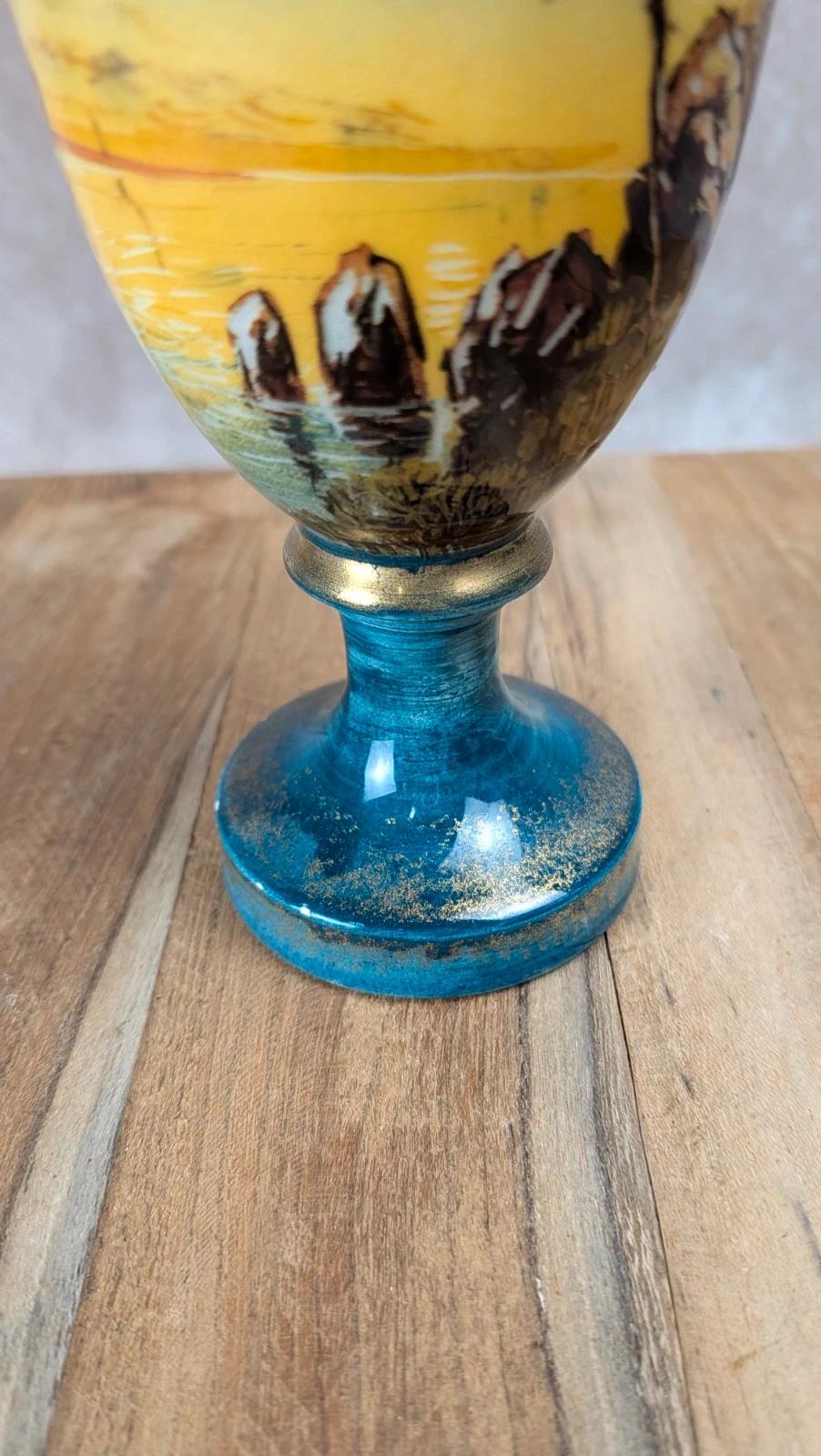 Vase ancien Vallauris – Delphin Massier