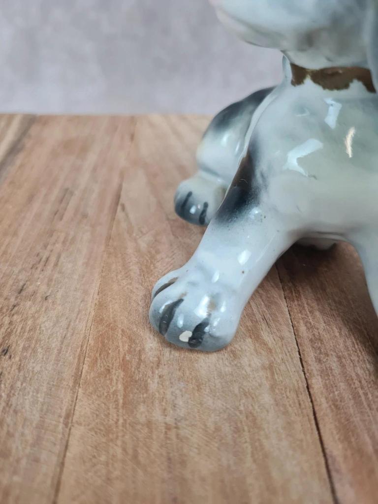 Figurine chien Cocker 🐶 porcelaine italienne vintage