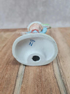 Figurine enfant vintage signée – déco rétro