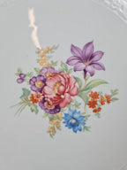 Grand plat à gâteau en porcelaine fine Schumann Germany 🇩🇪