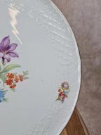 Grand plat à gâteau en porcelaine fine Schumann Germany 🇩🇪