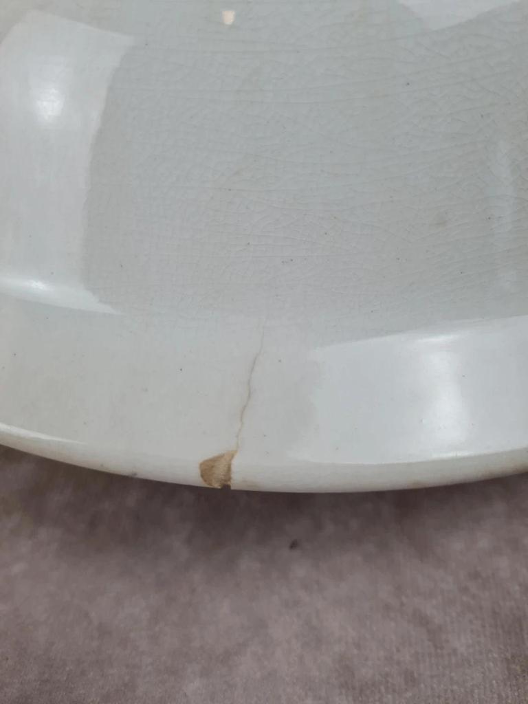 Grand plat ancien Moulin des Loups – Modèle Régional 🇫🇷