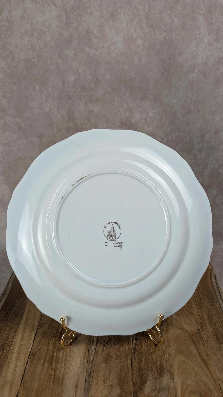 Grand plat L’amandinoise – modèle “café Nico