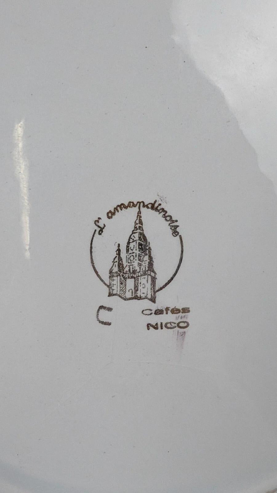 Grand plat L’amandinoise – modèle “café Nico