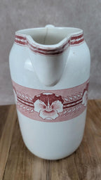 Grand pot de toilette ancien Digoin modèle Parma