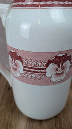 Grand pot de toilette ancien Digoin modèle Parma