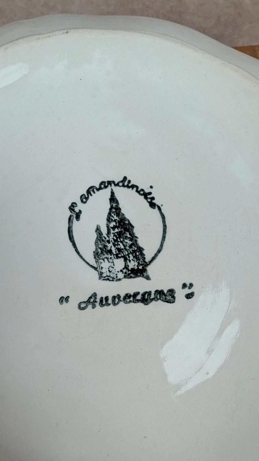 Grand saladier Amandinoise – modèle Auvergne