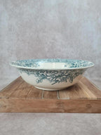 Grand saladier ancien Terre de Fer Gien – Modèle Saint - germain – 35 cm