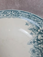 Grand saladier ancien Terre de Fer Gien – Modèle Saint - germain – 35 cm