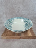 Grand saladier ancien Terre de Fer Gien – Modèle Saint - germain – 35 cm