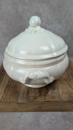 Grande soupière ancienne Sarreguemines –