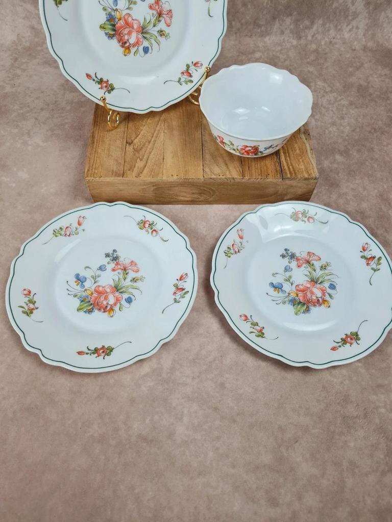 🌸 Joli lot Arcopal France – motif floral vintage 🌸