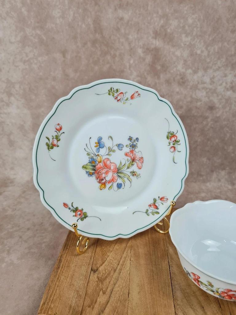 🌸 Joli lot Arcopal France – motif floral vintage 🌸