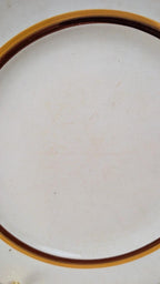 Lot 6 assiettes terre de fer Digoin Sarreguemines
