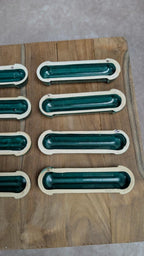 Lot de 12 porte - couteaux Art Déco