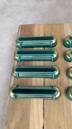 Lot de 12 porte - couteaux Art Déco