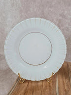 Lot de 2 assiettes vintage Duralex blanches