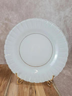 Lot de 2 assiettes vintage Duralex blanches