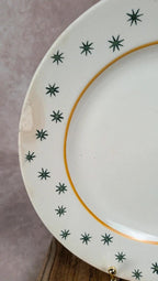 Lot de 2 assiettes vintage Modèle Constellation Création Primefleur Gien