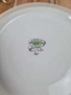 🎨 Lot de 3 coupelles / soucoupes à café vintage – Limoges J.c. France 🇫🇷