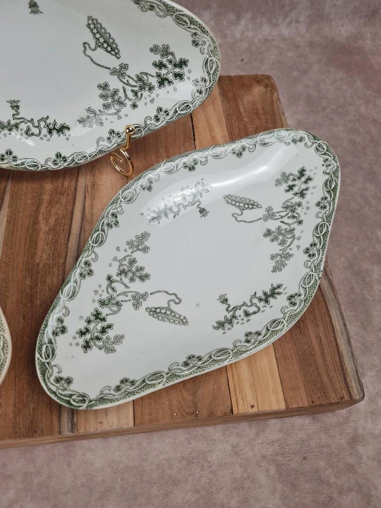 Lot de 3 raviers anciens Saint - amand – modèle Modern Style 🌿