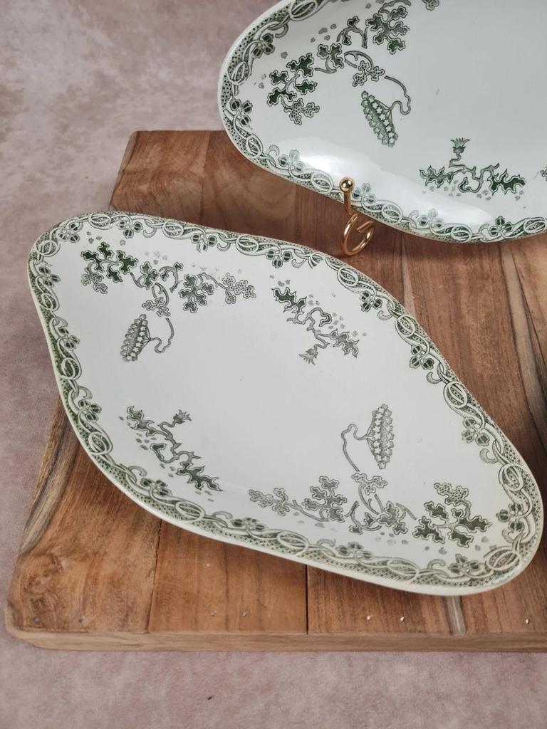 Lot de 3 raviers anciens Saint - amand – modèle Modern Style 🌿