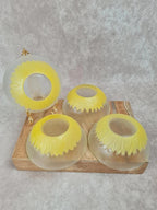 🌻 Lot de 4 bols vintage en verre Pasari 🌻
