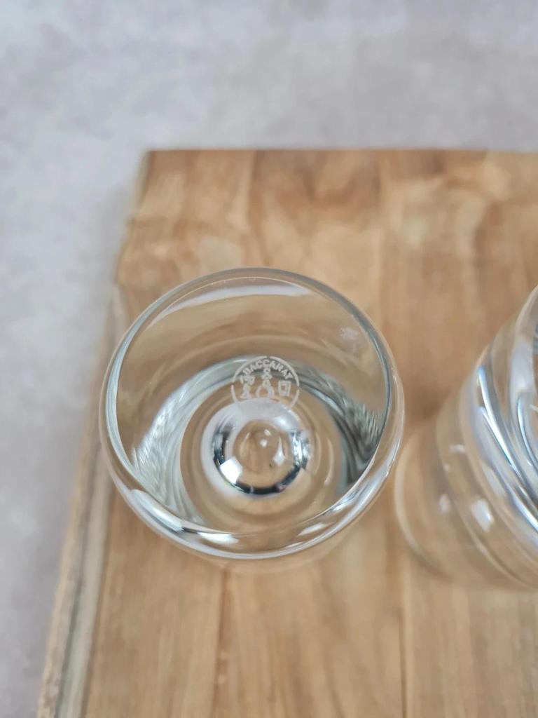 Lot de 4 verres cristal Baccarat – Service Tir