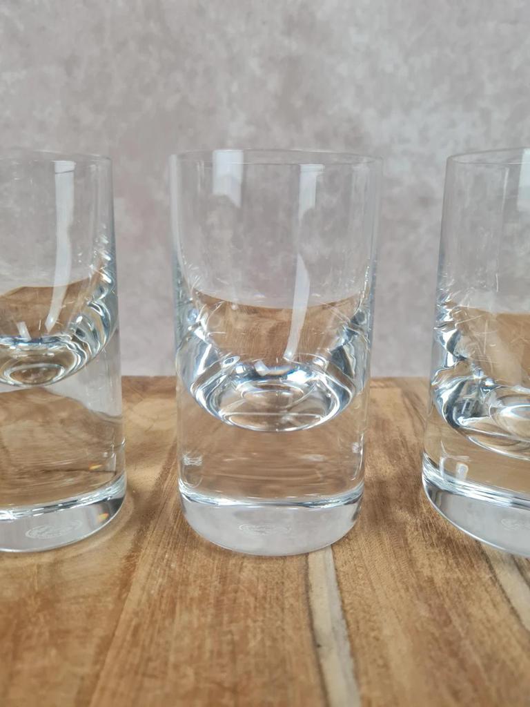 Lot de 4 verres cristal Baccarat – Service Tir