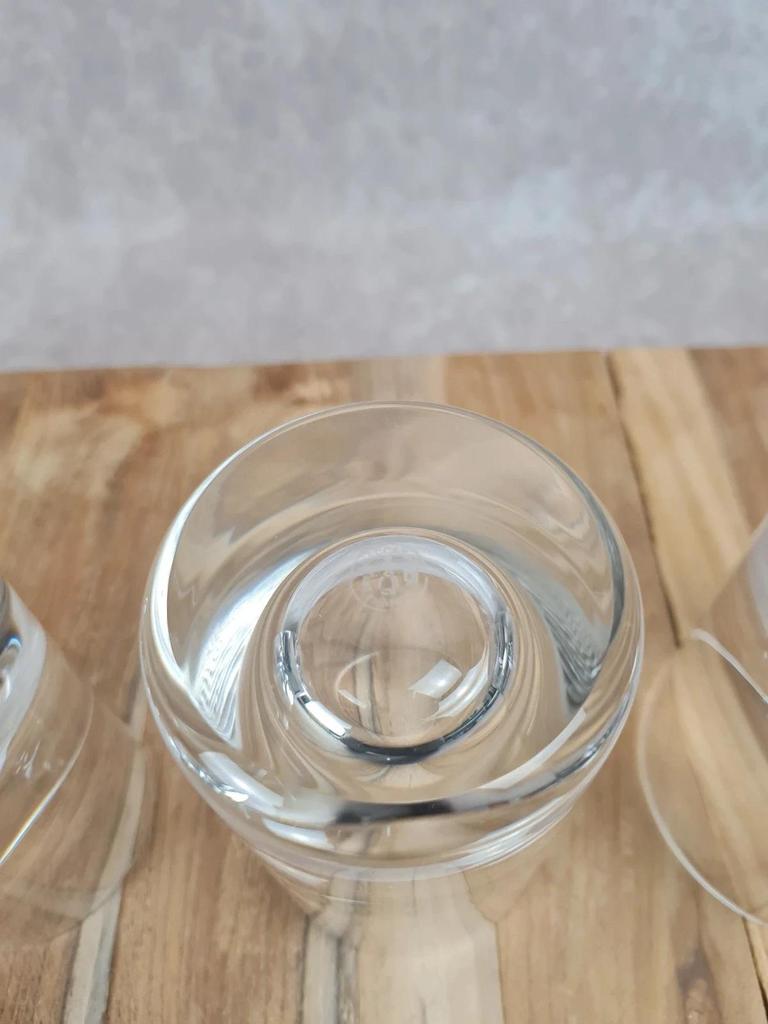 Lot de 4 verres cristal Baccarat – Service Tir