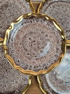 Lot de 6 Assiettes à Dessert – Marius Giuge Vallauris – Pièces Rares & Collection 💛