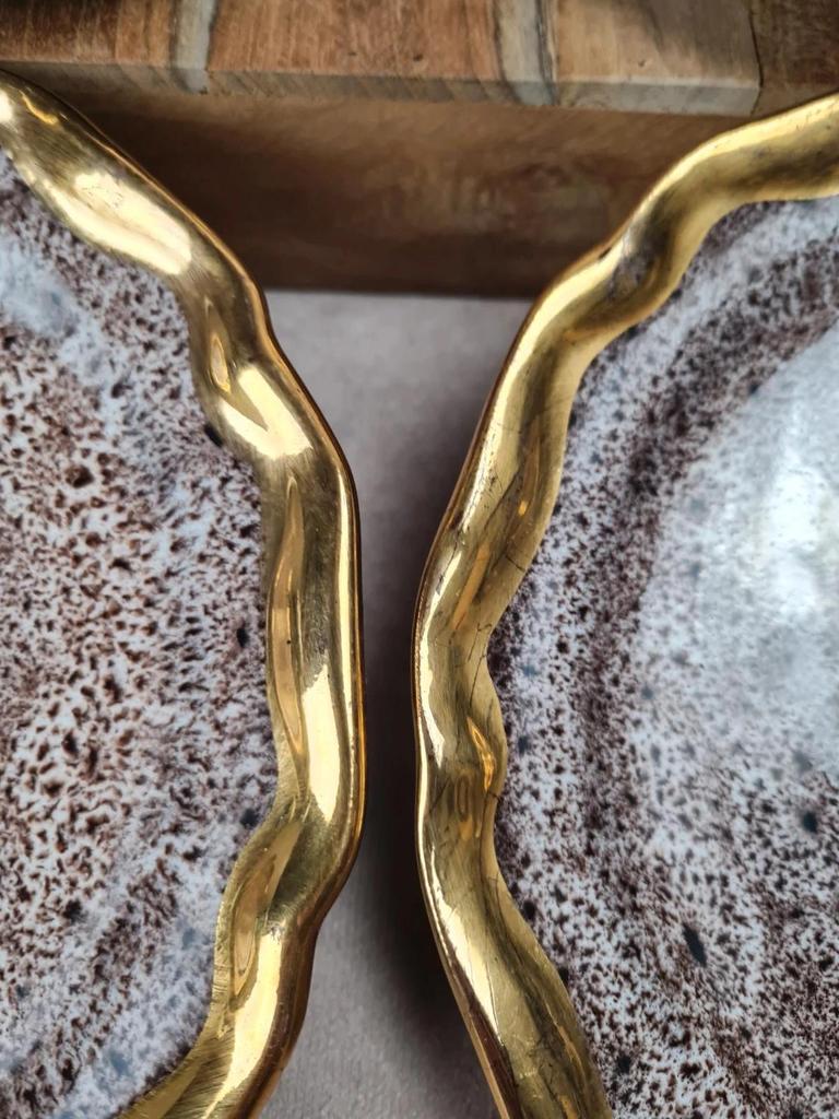 Lot de 6 Assiettes à Dessert – Marius Giuge Vallauris – Pièces Rares & Collection 💛