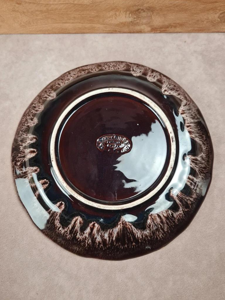 Lot de 6 Assiettes à Dessert – Marius Giuge Vallauris – Pièces Rares & Collection 💛