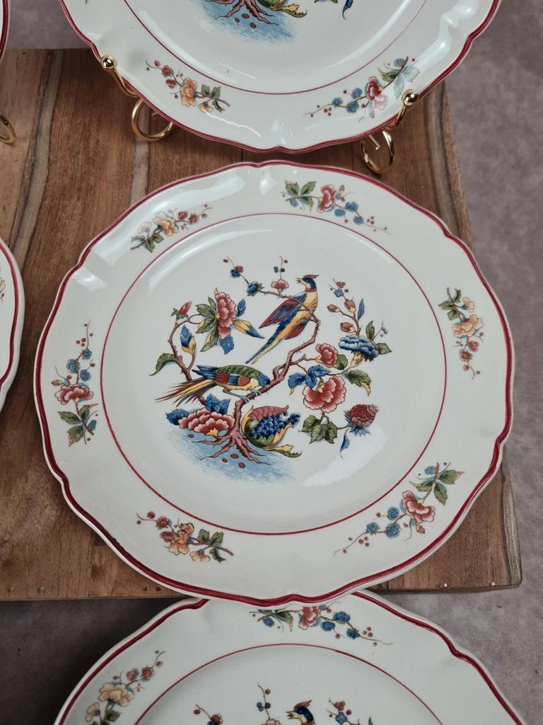 Lot de 6 assiettes à dessert Villeroy & Boch – modèle Phoenix