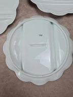 Lot de 6 assiettes compartimentées en porcelaine de Limoges 🇫🇷