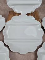Lot de 6 assiettes compartimentées en porcelaine de Limoges 🇫🇷
